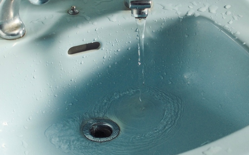 drain flowing properly